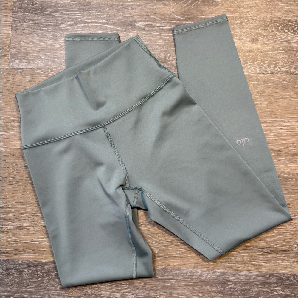 Alo Yoga Airlift High Waist 7/8 Leggings - Cosmic Grey